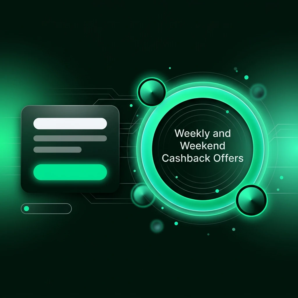 Weekly and Weekend Cashback Offers